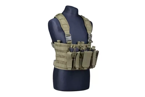 GFC Tactical - Tactical Vest Scout Chest Rig - Olive - GFT-18-009835