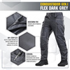 M-Tac - Tactical Pants Conquistador Gen. I Flex - Ripstop - Dark Gray - 20059012