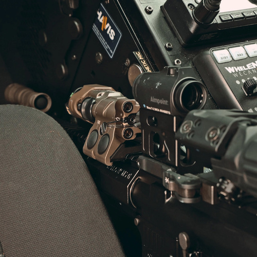 Unity Tactical - RAXIS Picatinny FAST QD Mount for MAWL Lasers - Aluminum - Black - LM-MIB-QD