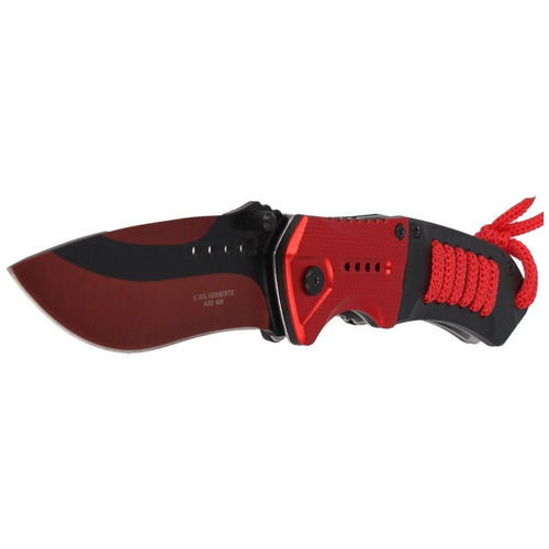 Herbertz Solingen - Knife Red Drop Point 90 mm - 585012