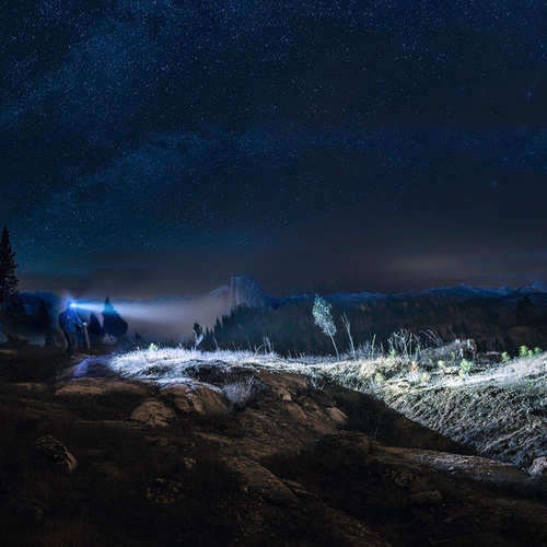 Fenix - LED Headlamp 16R with 3000 mAh Battery - 1250 lumens - HP16R