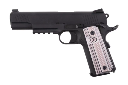 WE - ASG Replica of 1911 M45A1 Pistol - Black - WET-02-017221