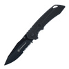 Smith & Wesson - Special Ops Serrated Folding Knife - 7Cr - Black - 1209514