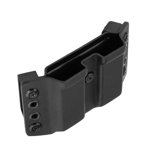 DOUBLETAP GEAR - OWB Kydex Double Magazine Holder for P-07/09/10, M&P9, SFP9, P320 - Black