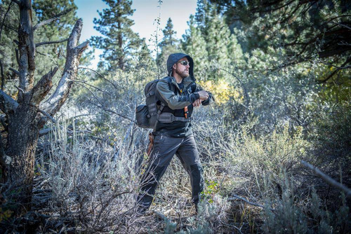 Helikon - Anorak Woodsman® Jacket - Crimson Sky / Ash Grey - KU-WDN-DC-8385A