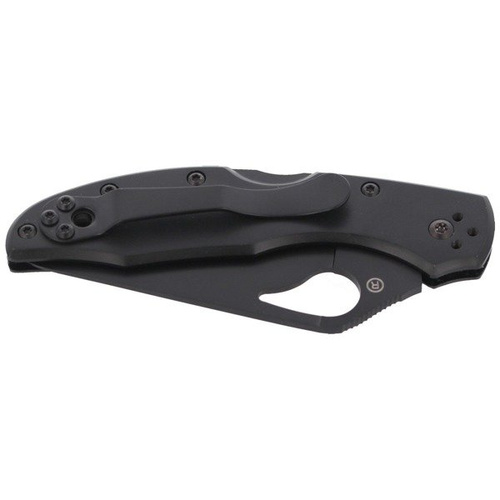 Spyderco - Byrd Meadowlark™ 2 Stainless Black / Black Blade CombinationEdge Knife - BY04BKPS2
