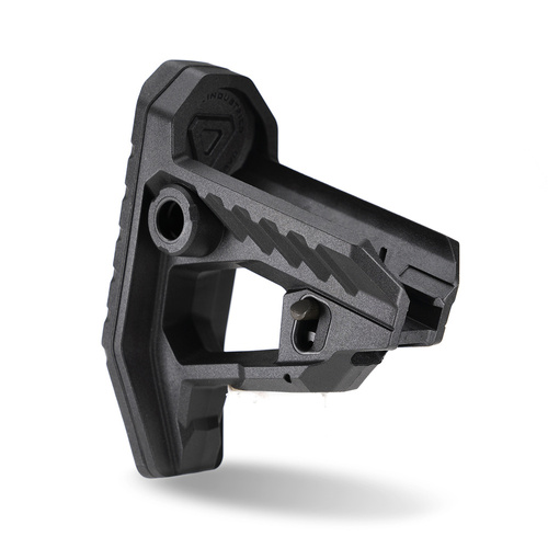 Strike Industries - Strike Polymer Pit Stock Lightweight Minimalist Buttstock - Black - SI-STRIKE-POLY-PIT-BK