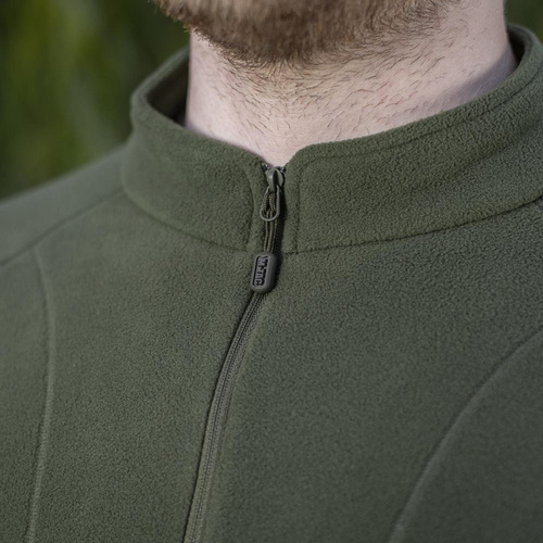 M-Tac - Military Fleece Delta Polartec Cardigan Raglan - Army Olive - 70022062