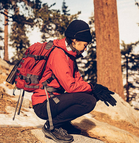 Helikon - Women's Hardshell Squall Jacket - Black - KU-SWH-TR-01