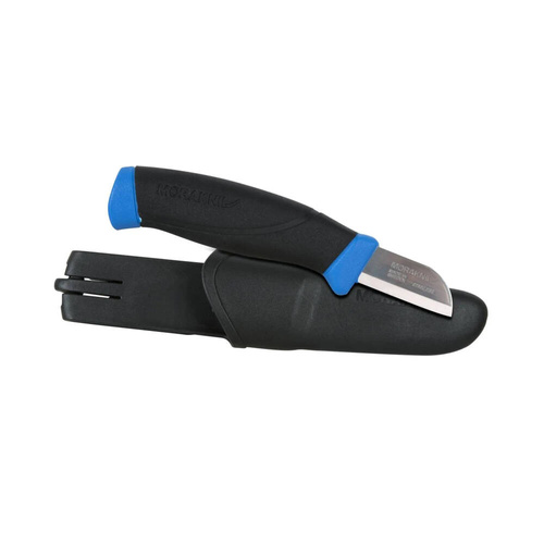Morakniv - Outdoor Utility/Service Knife - Sandvik - Black/Blue - NZ-SVK-SS-01