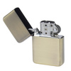 Tasman - Gasoline lighter - Brass Sunrise - Matte gold - Q310012