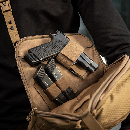 M-Tac - Laser Cut Hex Shoulder Bag - Cordura - Coyote - 10241005