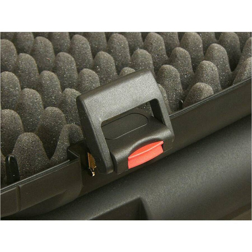 Megaline - Weapon Case 125x25x11 cm - Latches - Black - 200/004C