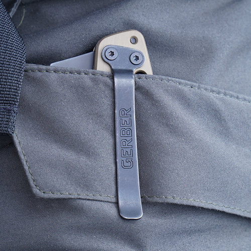 Gerber - Fastball Cleaver Folding Knife - 20CV - Coyote Brown - 30-001841