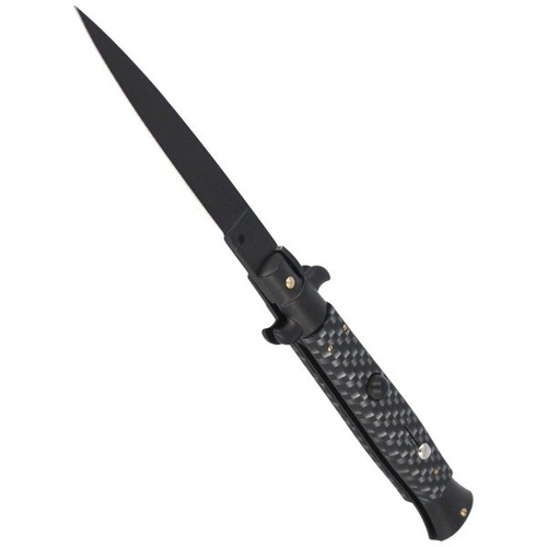 Frank Beltrame - Spring knife Stiletto Kevlar 23 cm - FB 23/KEV BLK