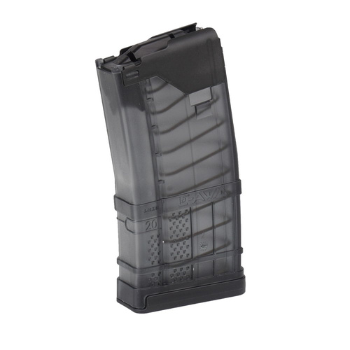 Lancer - L5AWM® 20 Magazine - 5.56x45mm / .223 - Translucent Smoke - L5AWM20