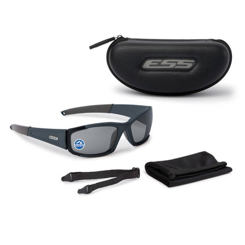 ESS - CDI™ Ballistic Glasses - Matte Navy - Polarized Mirrored Gray - EE9002-03