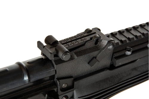 WE - Replica ASG AKM Carbine PMC WE-R015 - Gas Blow-Back - Open Bolt - Steel - Black - WET-02-002323