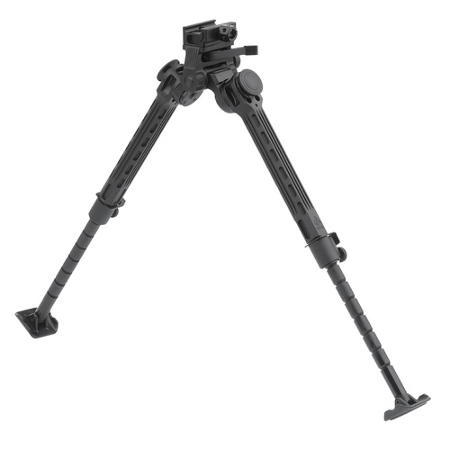 UTG - Big Bore Bipod - 10'' - 15'' - Picatinny - Black - TL-BPFS01-A