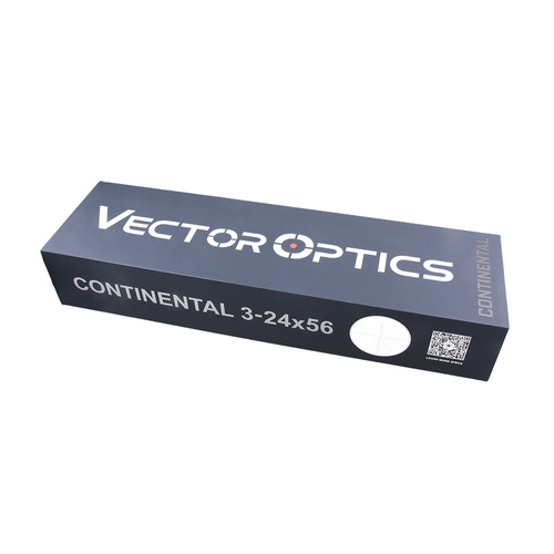 Vector Optics - Riflescope Continental x8 3-24 SFP Zero Stop - 56 mm - Black - SCOL-T50