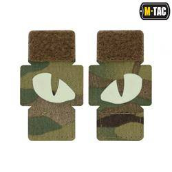M-Tac - Tiger Eyes Laser Cut Patches - Pair - MultiCam - 51140008