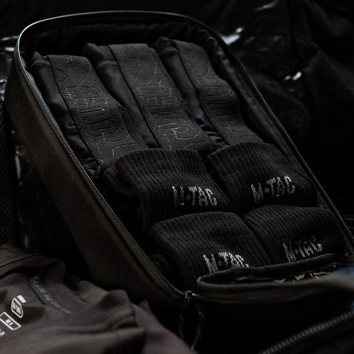 M-Tac - Elite Large Clear Pouch - 30 x 19 cm - Black - 10147002-L