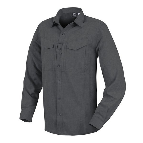 Helikon - Koszula Defender Mk2 Gentleman Shirt® - Melange Black / Grey - KO-DGM-PO-0119Z