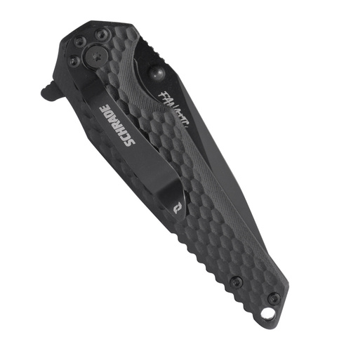 Schrade - Fanatic Folding EDC Knife - Black - 1182621