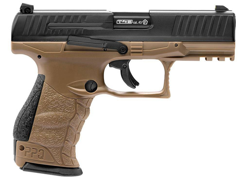 Umarex - Walther PPQ M2 T4E RAM Defense Training Pistol cal .43 - FDE - 2.4762
