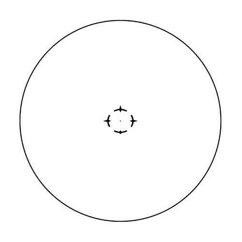 Vector Optics - Prism Sight Paragon 1x18 X-Mini - Black - SCPS-M10