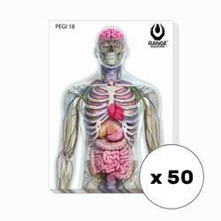 Range Solutions - Shooting Targets Pegi18 - 50 pieces - RAN-14-021475-00