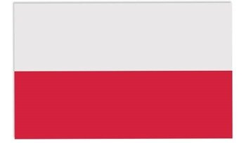 Mil-Tec - Poland Flag - 90 x 150 cm - 16740000