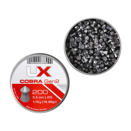 UX - Diabolo Pellets Cobra gen 2. - 5.5 mm - 200 pieces - 4.1929