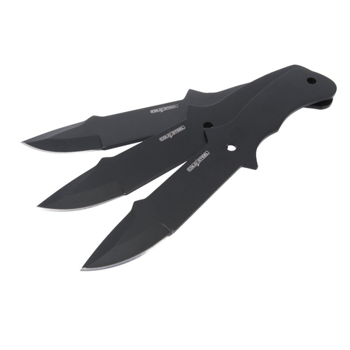 Cold Steel - Throwing Knives - 420 - 3 Pieces - Black - CS-TH-80KVC3PK