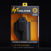 MFT - IWB Inner Holster for CZ P-10 Compact Pistol - Black - HCZP10CAIWBA