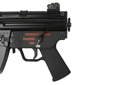 WE - ASG GBB Replica of the MP5K Apache-SMG - Black - WET-02-007134