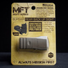 MFT - Back Up Polymer Flip Up Rear Sight - Scorched Dark Earth - BUPSWR-SDE