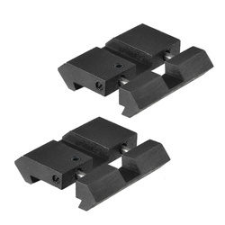 UTG - Dovetail / Picatinny Adapter - 11 mm / 22 mm - 2 psc - MNT-DT2PW01