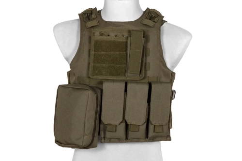 GFC Tactical - FSBE Tactical Vest - Olive - GFT-18-001010
