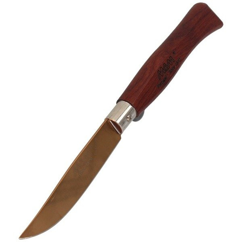 MAM - Folding knife Bronze Titanium, Bubinga Wood 83 mm - 2084