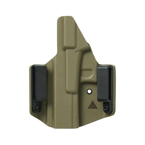 Direct Action - Holster for Glock 17 OWB ZERO CANT NO LIGHT - Right - Kydex - FDE - HP-OGTR-KDX-FDE