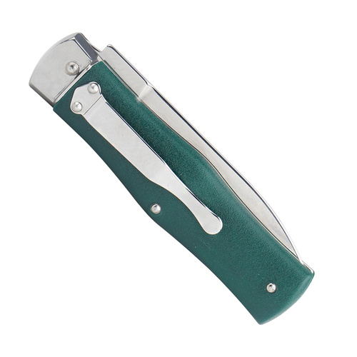 Mikov - Automatic spring knife Predator with Clip - Green - 241-NH-1/N GN