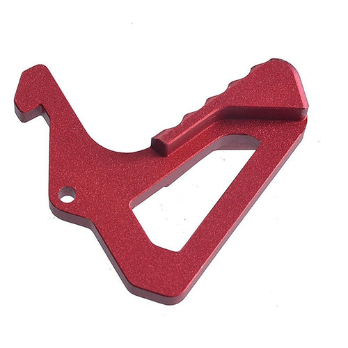 Strike Industries - Charging Handle Extended Latch - Red - SI-AR-LATCH-RED