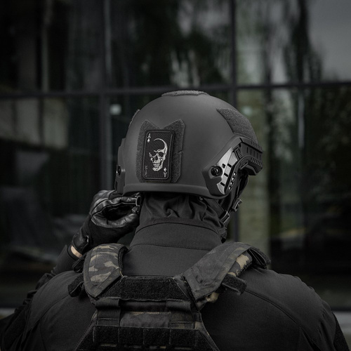 M-Tac - Morale Patch Face of War - Cordura - Black - 51389002