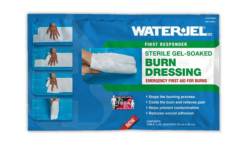 Water-Jel - Sterile, Cooling Gel-Soaked Burn Dressing - 20 x 55 cm - B0820
