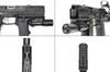 Strike Industries - Blast Shield Hyper for SMC Alfa/Bravo Pistols - Black - SI-SMC-BS-S