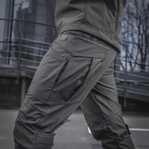 M-Tac - Tactical Pants Conquistador Gen. I Flex - Ripstop - Black - 20059002