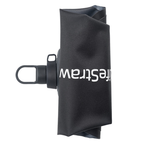 LifeStraw - Peak Gravity Bag with Antimicrobial Filter - 3 L - Dark Mountain Gray