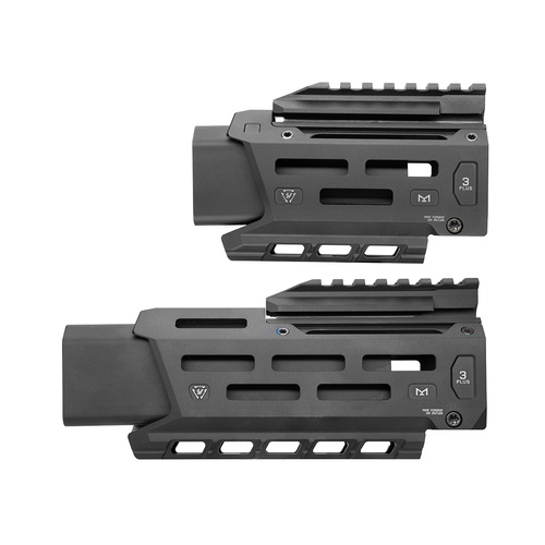 Strike Industries - Handguard Strike for CZ Scorpion 3+ Pistol - M-LOK - Black - SI-CEVO-3PLUS-PHG-BK