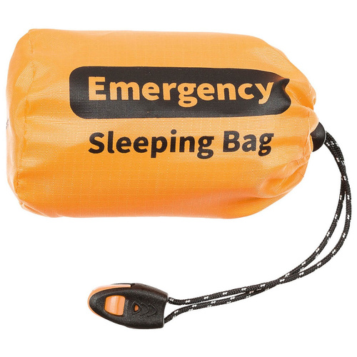 Fox Outdoor - Emergency Thermal Sleeping Bag with Flint - Orange - 31100